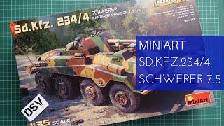 Miniart 1/35 Sd.Kfz.234/4 Interior Kit (35427) Kit Review