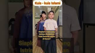 kuis kuis islami versi Santri Darussalam Annur