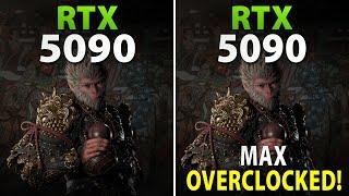 RTX 5090 vs 5090 Max Overclocked - Test in 5 Games