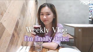 ENG)大學生Vlog｜我終於放假啦再見網課大學，慢走不送