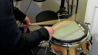 Vic Firth Double Sided Practice Pad quick test