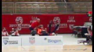 Out of Control Wheelchair - 2017 FIPFA World Cup