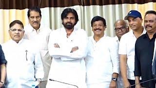 Deputy CM Pawan Kalyan Exclusive Visuals With Tollywood Producers | Allu Aravind | Daily Culture