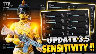 UPDATE 3.5 | PUBG/BGMI BEST NO RECOIL SENSITIVITY SETTINGS CODE | HEXPUBG.