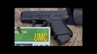 Glock 27 .40 Caliber Ammo Quest: UMC 180-Grain Jacketed Hollow Point.