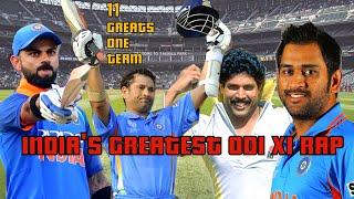 Rap - India's Greatest ODI XI