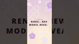 Rensia New Model Reveal #shorts  #envtubershort #vtuber  #twitch