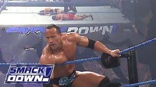 The Rock & Triple H Vs The Undertaker & Kurt Angle Part 2 - SMACKDOWN