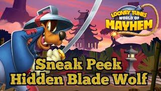 Sneak Peek Hidden Blade Wolf Looney Tunes World of Mayhem