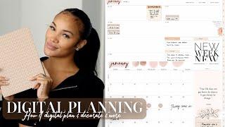 DIGITAL PLANNING! HOW I USE MY IPAD AS A PLANNER | ORGANIZE & DIGITAL PLAN WITH ME | ALLYIAHSFACE