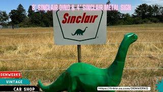 SINCLAIR DINO and Sign For SALE Denwerks NO RESERVE Auction for Bring a Trailer Automobilia