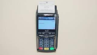 How to do a transaction with Payment Terminal iWL250 BT & GPRS