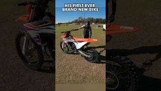 First ever NEW Dirt Bike!