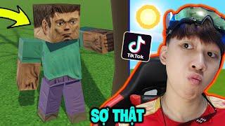 Steve Khi Có Gương Mặt Đời Thật  - VINH THỬ NGHIỆM CÁC VIDEO TIKTOK MINECRAFT TRIỆU VIEW (Phần 11)