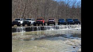 Indiana backroads and creek crossings