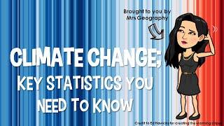 Climate change; Key statistics you need to know