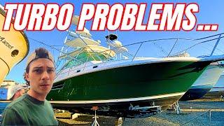 Can I Revive Old TURBOCHARGERS On My ROTTEN BOAT? | 2000 Pursuit 3400 w/ Volvo TAMD 63P Diesels