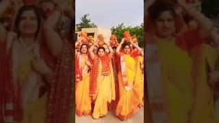 kalash yatra .#bhakti #bhajan #kalash yatra# viral video #.