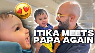 Itika meets Papa after a month | New house mein entry| Albeli Ritu