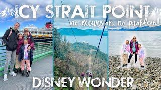 ICY STRAIT POINT, ALASKA ️ exploring the town - what to do if you don't have an excursion!