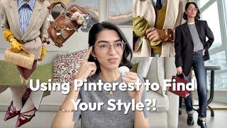 How to use Pinterest to find your personal style in 2025! Pinpoint the Problem | Avoid Overconsuming