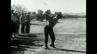 Arnold Palmer / 300-Yard Drive with Slow Motion Enhanced Video! (1957)