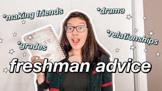 UPCOMING HIGH SCHOOL FRESHMAN ADVICE | advice for freshmen in high school 2020