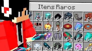 ITENS RAROS DO MINECRAFT