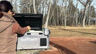 Vanlife Essentials : SetPower Portable Fridge | Features and Review