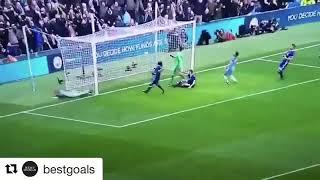 De bruyne open goal miss vs Chelsea 2016