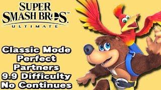 Super Smash Bros. Ultimate (Classic Mode 9.9 Intensity No Continues | Banjo & Kazooie)