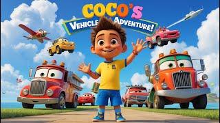 CoCo's Fun Vehicle Adventure I Animated Kids Song I Learn About Vehicles!