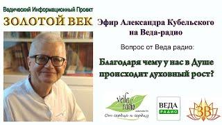 Благодаря чему у нас в Душе происходит духовный рост? Эфир на Веда-радио.