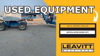 USED 2014 GENIE Z45/25 ARTICULATED BOOM LIFT