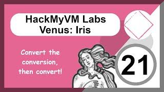 HackMyVM - Venus CTF labs - Level 21: Iris - Picture Files and OCR