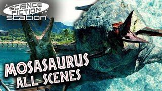 All Mosasaurus Scenes In The Jurassic World Trilogy | Science Fiction Station