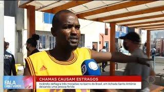 Relatos chocantes sobre o grave incêndio no bairro Brasil | Fala Cabo Verde