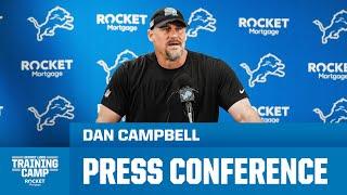 Dan Campbell Press Conference | August 2, 2024