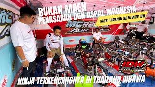 SUASANA PADDOCK FINAL IDW•The Real PERANG BINTANG Indonesia & Thailand~AOR77 Bawa NINJA FFA Gacornya