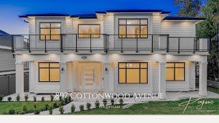 PRESTIGIOUS West Coquitlam Luxury Home | 897 Cottonwood Avenue | 4K Tour Presented by Carolyn Pogue