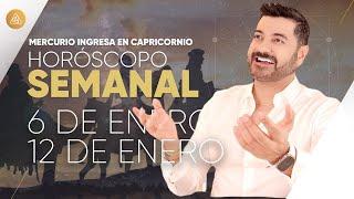 HORÓSCOPO SEMANAL del 6 al 12 de enero 2025 | Alfonso León Arquitecto de Sueños