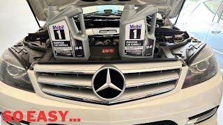 Mercedes Benz Oil Change W204