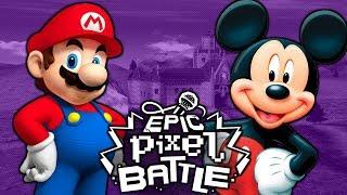 Mario VS Mickey - EPIC PIXEL BATTLE [EPB SEASON 1]