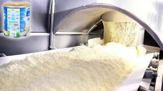 How Milk Powder is Made | Modern Milk Powder Processing Plant | Food Factory 