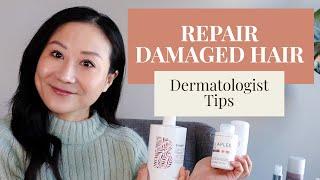 How to Repair Damaged Hair | Dermatologist Tips