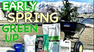 Sneaky Spring Fertilizer | Early Green Domination