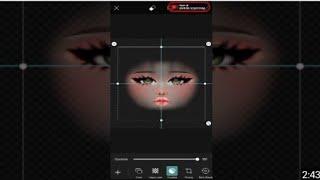 tutorial how to design face in game Club cooee Avatar 3D chat