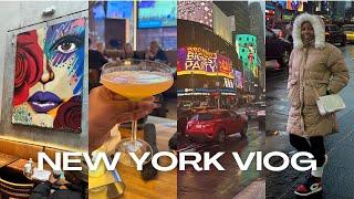 NEW YORK VLOG | exploring the city, good eats, rainy days, chill vlog