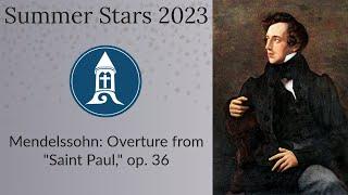 Mendelssohn Saint Paul Overture, Op. 36 (J. Tramm/MidAtlantic Philharmonic Orchestra)