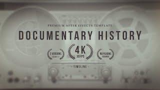 Documentary History Timeline (After Effects Template)